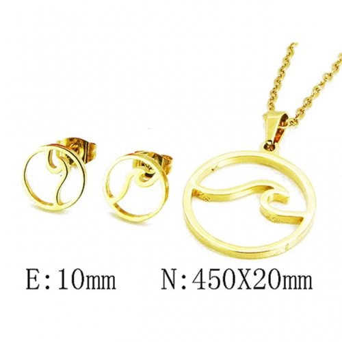 Wholesale Stainless Steel 316L Jewelry Fashion Sets NO.#BC58S0581JB