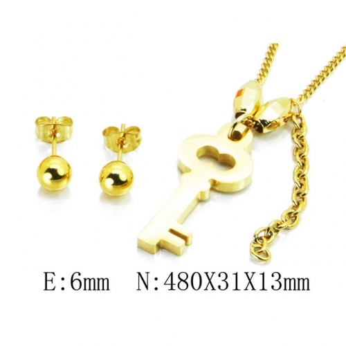 Wholesale Stainless Steel 316L Jewelry Fashion Sets NO.#BC41S0197HWW