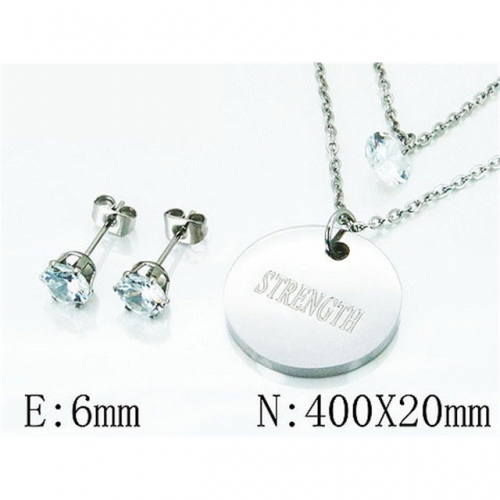 Wholesale Stainless Steel 316L Jewelry Spherical Sets NO.#BC21S0157ML