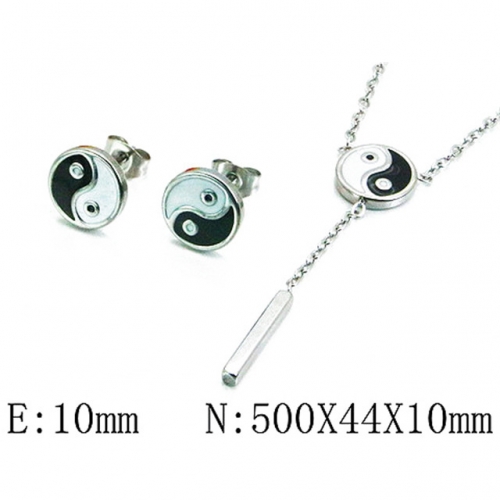 Wholesale Stainless Steel 316L Jewelry Religion Sets NO.#BC59S1316NB