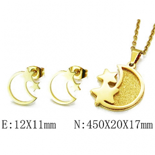 Wholesale Stainless Steel 316L Jewelry Fashion Sets NO.#BC58S0636LS