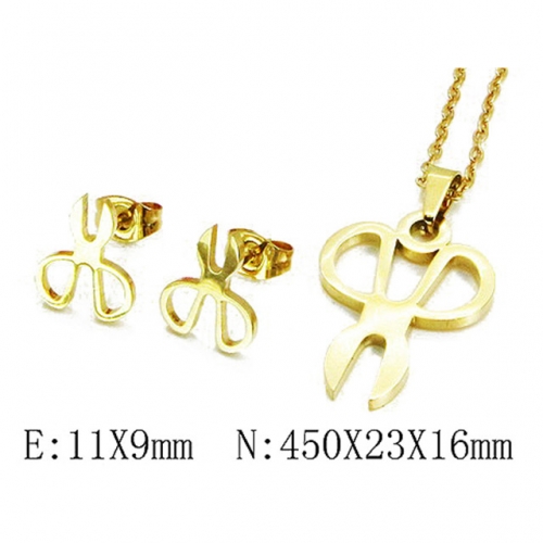 Wholesale Stainless Steel 316L Jewelry Fashion Sets NO.#BC58S0575JU