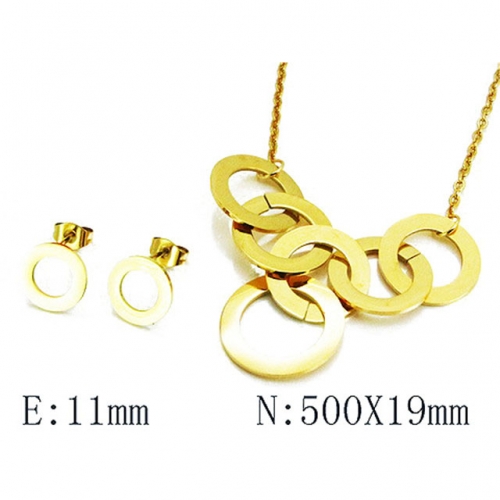 Wholesale Stainless Steel 316L Jewelry Fashion Sets NO.#BC85S0230HHA