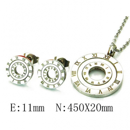 Wholesale Stainless Steel 316L Jewelry Shell Jewelry Sets NO.#BC25S0519HIL