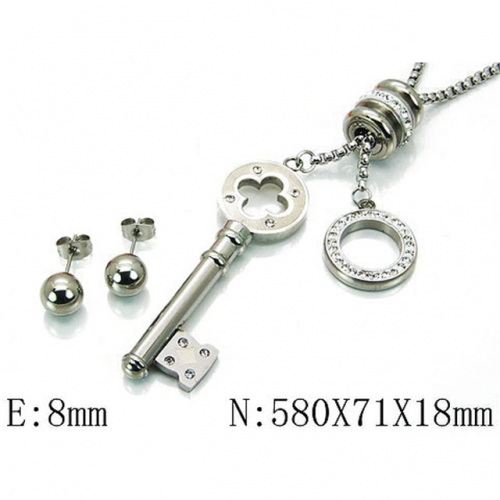 Wholesale Stainless Steel 316L Jewelry Fashion Sets NO.#BC59S1744HKL