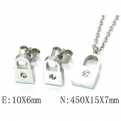 Wholesale Stainless Steel 316L Jewelry Fashion Sets NO.#BC25S0599MD