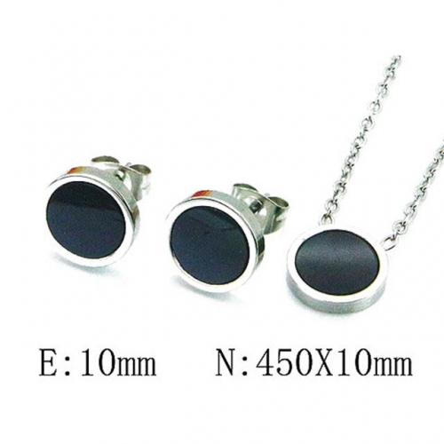 Wholesale Stainless Steel 316L Jewelry Fashion Sets NO.#BC81S1011OU