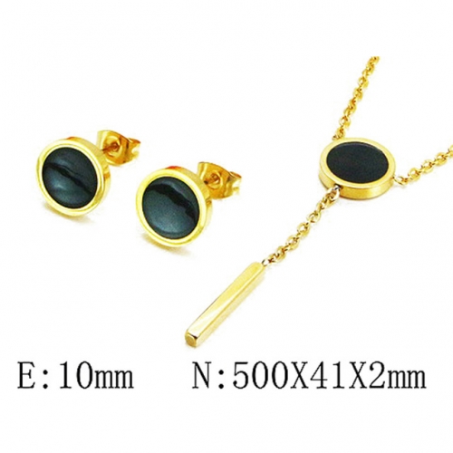 Wholesale Stainless Steel 316L Jewelry Fashion Sets NO.#BC59S1305OE