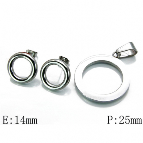 Wholesale Stainless Steel 316L Jewelry Fashion Sets NO.#BC06S0904HGG