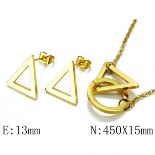 Wholesale Stainless Steel 316L Jewelry Fashion Sets NO.#BC06S0894HKZ
