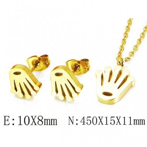 Wholesale Stainless Steel 316L Jewelry Fashion Sets NO.#BC25S0605ND