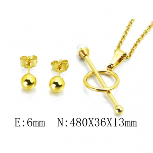 Wholesale Stainless Steel 316L Jewelry Fashion Sets NO.#BC41S0196HSS