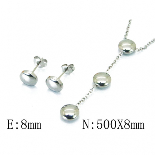 Wholesale Stainless Steel 316L Jewelry Spherical Sets NO.#BC59S1314NQ