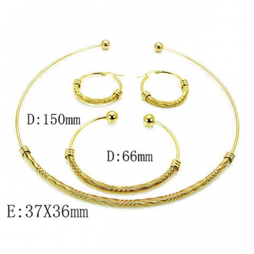 Wholesale Stainless Steel 316L Jewelry Fashion Sets NO.#BC58S0133HOE