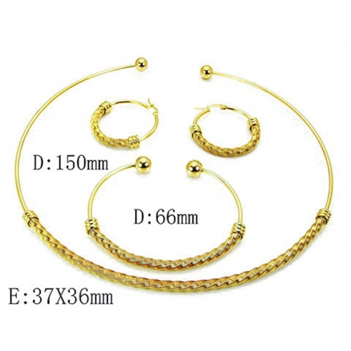 Wholesale Stainless Steel 316L Jewelry Fashion Sets NO.#BC58S0135HOA