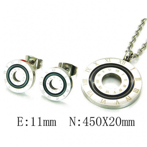 Wholesale Stainless Steel 316L Jewelry Fashion Sets NO.#BC25S0521HIL