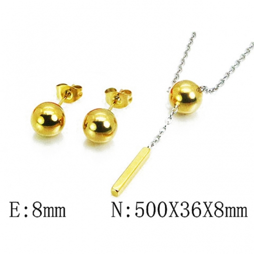 Wholesale Stainless Steel 316L Jewelry Spherical Sets NO.#BC59S1325MQ