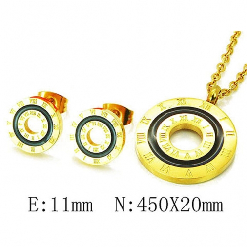 Wholesale Stainless Steel 316L Jewelry Fashion Sets NO.#BC25S0522HJL