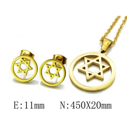 Wholesale Stainless Steel 316L Jewelry Fashion Sets NO.#BC54S0201MT