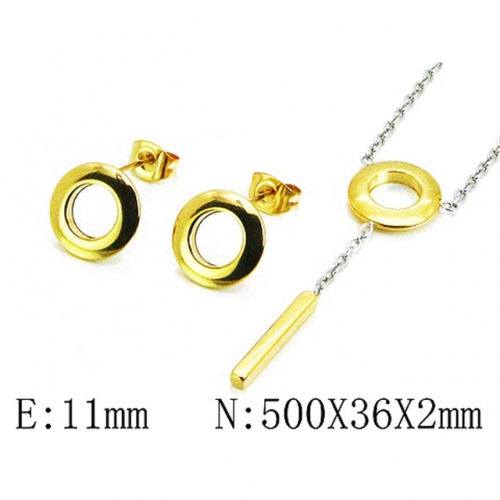 Wholesale Stainless Steel 316L Jewelry Font Sets NO.#BC59S1346NL