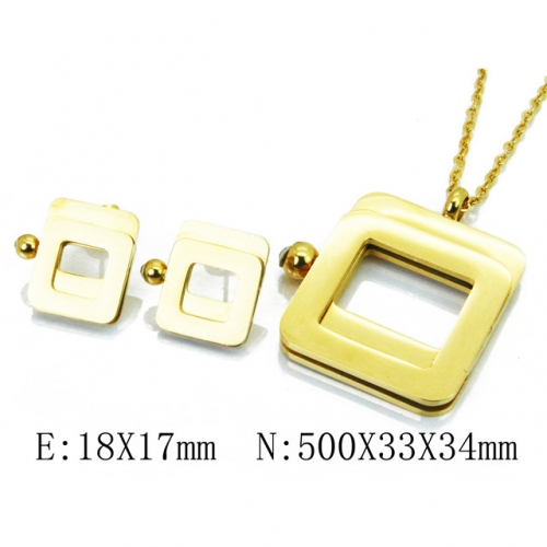 Wholesale Stainless Steel 316L Jewelry Fashion Sets NO.#BC41S0139HHA