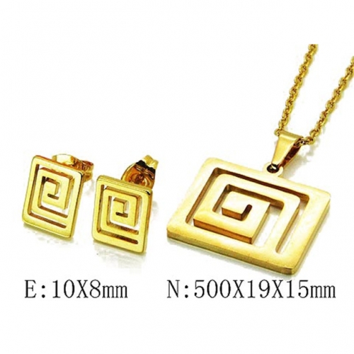 Wholesale Stainless Steel 316L Jewelry Fashion Sets NO.#BC58S0559JW