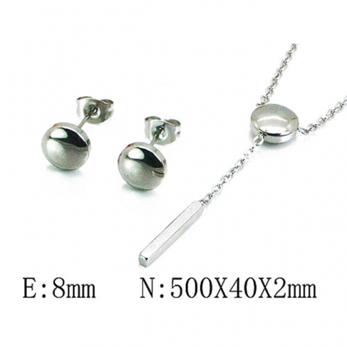 Wholesale Stainless Steel 316L Jewelry Spherical Sets NO.#BC59S1329LL