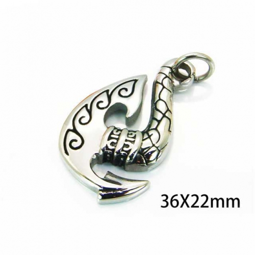 Wholesale Stainless Steel 316L Anchor Pendants NO.#BC22P0447HID