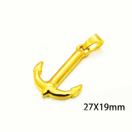 Wholesale Stainless Steel 316L Anchor Pendants NO.#BC73P0338IL