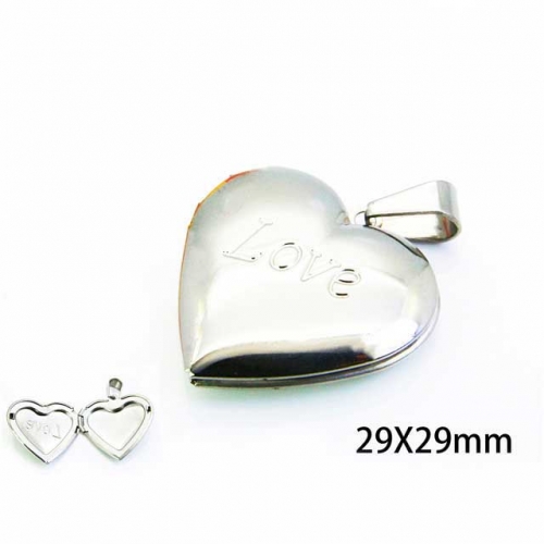 Wholesale Stainless Steel 316L Box Pendants NO.#BC59P0153LZ