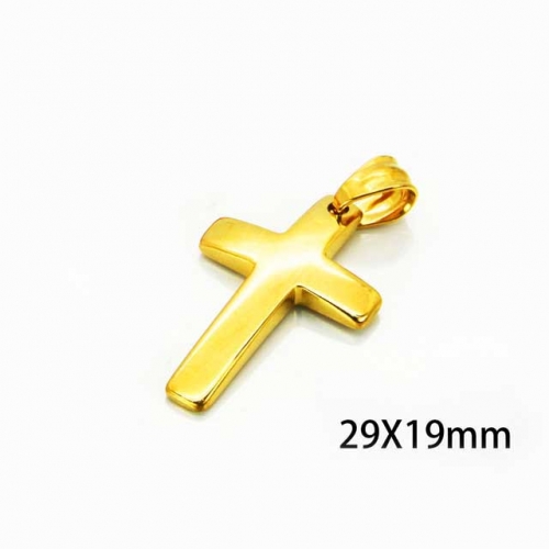 Wholesale Stainless Steel 316L Cross Pendants NO.#BC59P0285LF