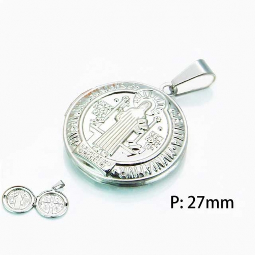 Wholesale Stainless Steel 316L Box Pendants NO.#BC59P0266LL