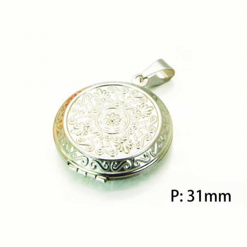 Wholesale Stainless Steel 316L Box Pendants NO.#BC59P0452MZ