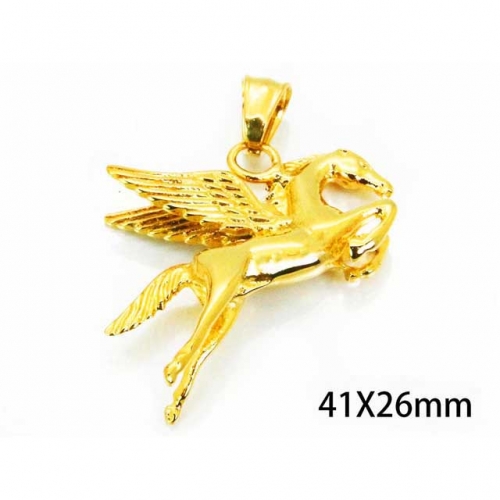 Wholesale Stainless Steel 316L Angel Pendant NO.#BC22P0721HJG
