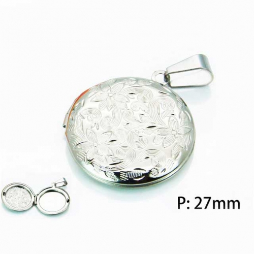 Wholesale Stainless Steel 316L Box Pendants NO.#BC59P0265LL