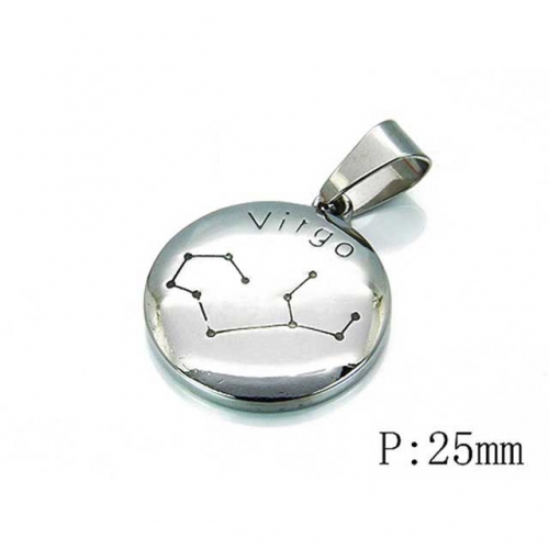 Wholesale Stainless Steel 316L Constellation Pendants NO.#BC54P0140KS