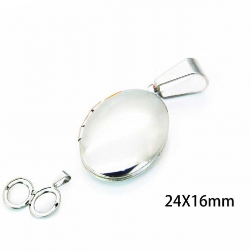 Wholesale Stainless Steel 316L Box Pendants NO.#BC59P0268LL