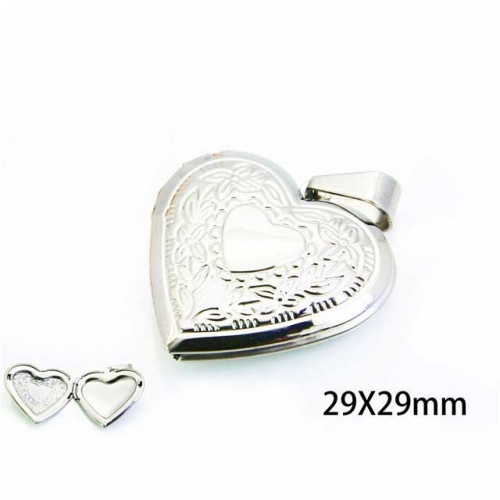 Wholesale Stainless Steel 316L Box Pendants NO.#BC59P0156LZ