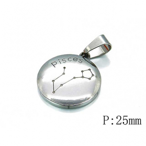 Wholesale Stainless Steel 316L Constellation Pendants NO.#BC54P0143KY