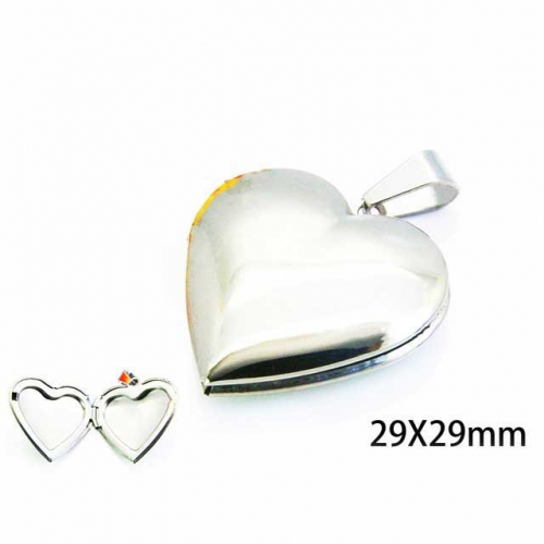 Wholesale Stainless Steel 316L Box Pendants NO.#BC59P0151LZ