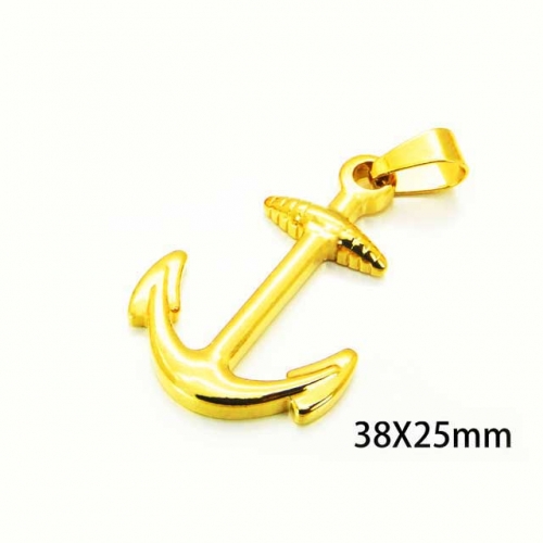 Wholesale Stainless Steel 316L Anchor Pendants NO.#BC73P0339IL