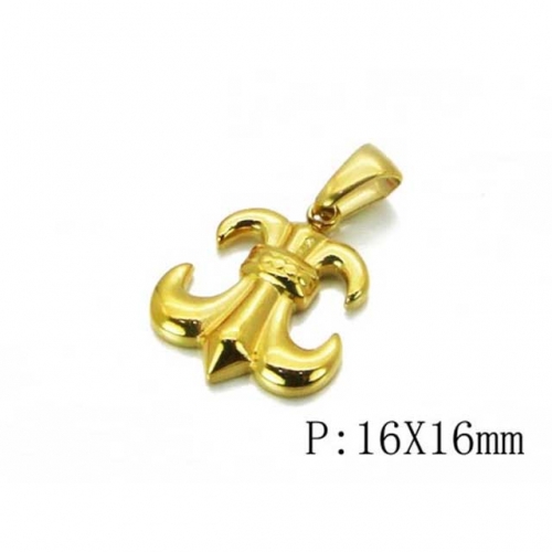 Wholesale Stainless Steel 316L Anchor Pendants NO.#BC54P0073JS