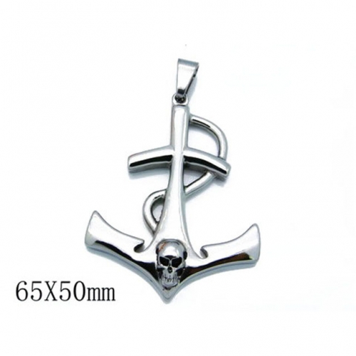 Wholesale Stainless Steel 316L Anchor Pendants NO.#BC06P0785H20