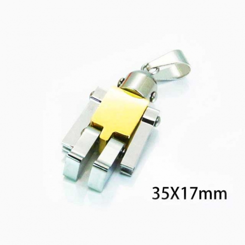 Wholesale Stainless Steel 316L Fashion Pendants NO.#BC59P0489HAA