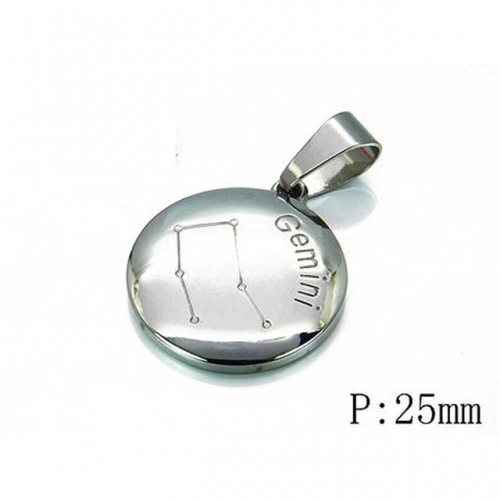 Wholesale Stainless Steel 316L Constellation Pendants NO.#BC54P0141KD