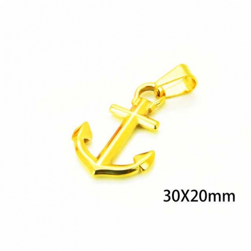 Wholesale Stainless Steel 316L Anchor Pendants NO.#BC59P0446LL