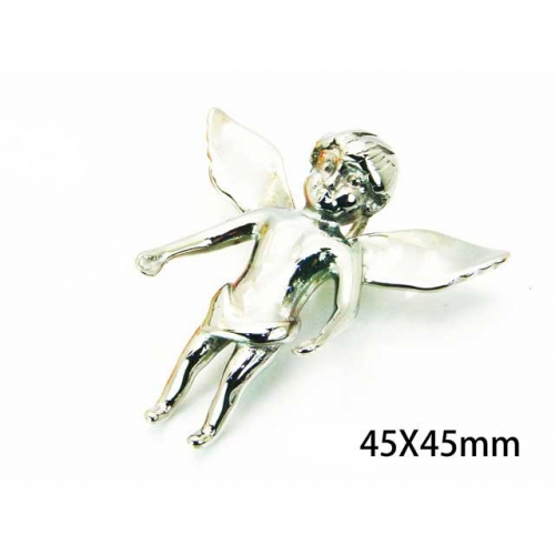 Wholesale Stainless Steel 316L Angel Pendant NO.#BC22P0217HKW