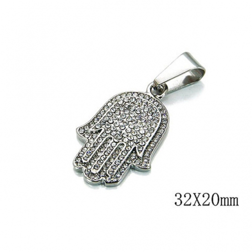 Wholesale Stainless Steel 316L Religion Pendants NO.#BC15P0116HMX