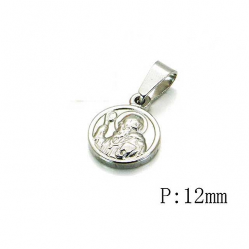 Wholesale Stainless Steel 316L Religion Pendants NO.#BC54P0178IW