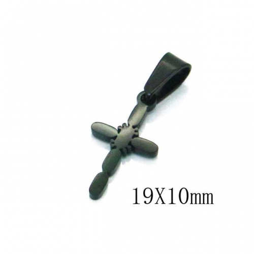 Wholesale Stainless Steel 316L Cross Pendants NO.#BC70P0586IF